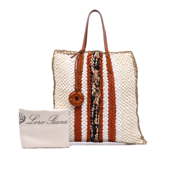 Pre-Loved Loro Piana Crochet Wool and Silk Blossom Tote - Picture 8 of 8